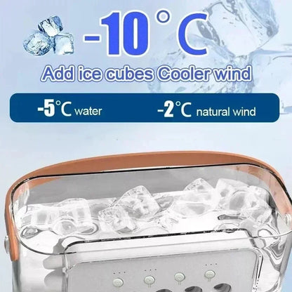 New 3 In 1 Fan LED Light Portable Humidifier