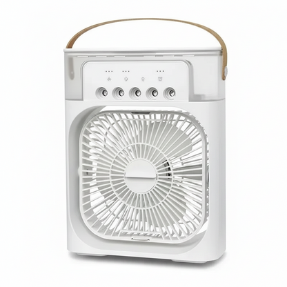 New 3 In 1 Fan LED Light Portable Humidifier