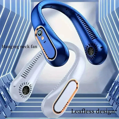 Portable Mini 
Hanging Neck Fan USB Rechargeable