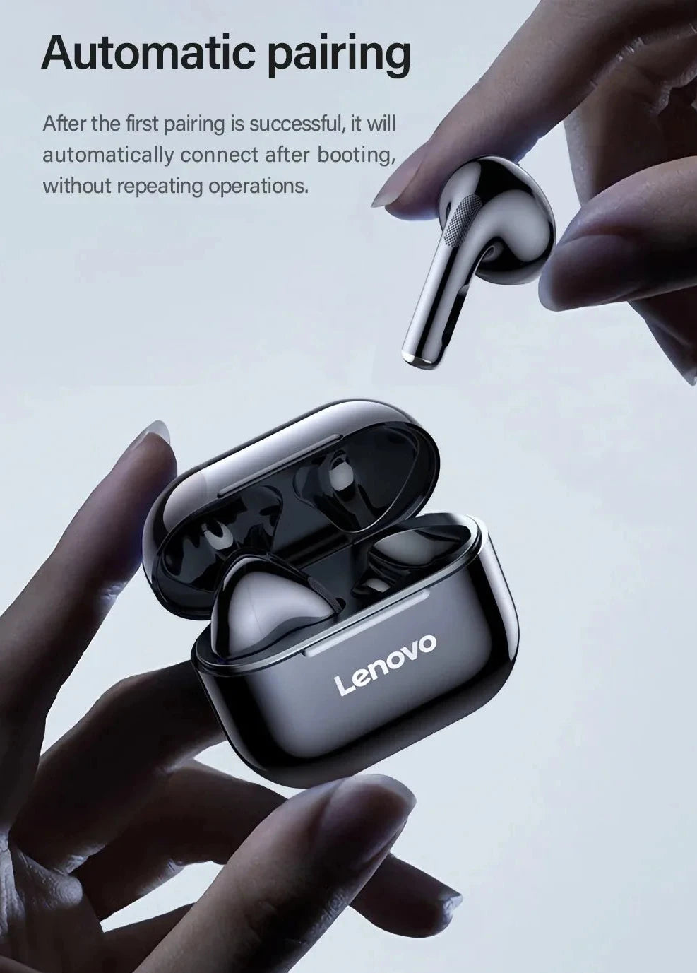 New Lenovo LP40 Earphones TWS Wireless Bluetooth
