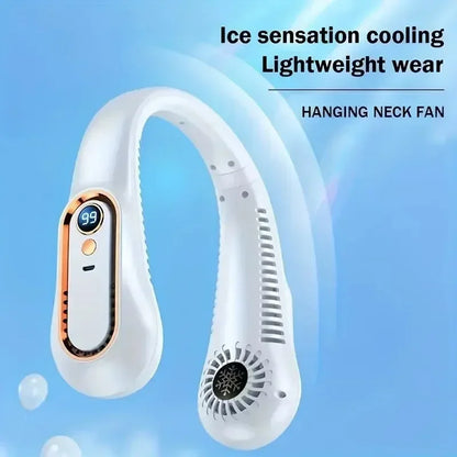 Portable Mini 
Hanging Neck Fan USB Rechargeable